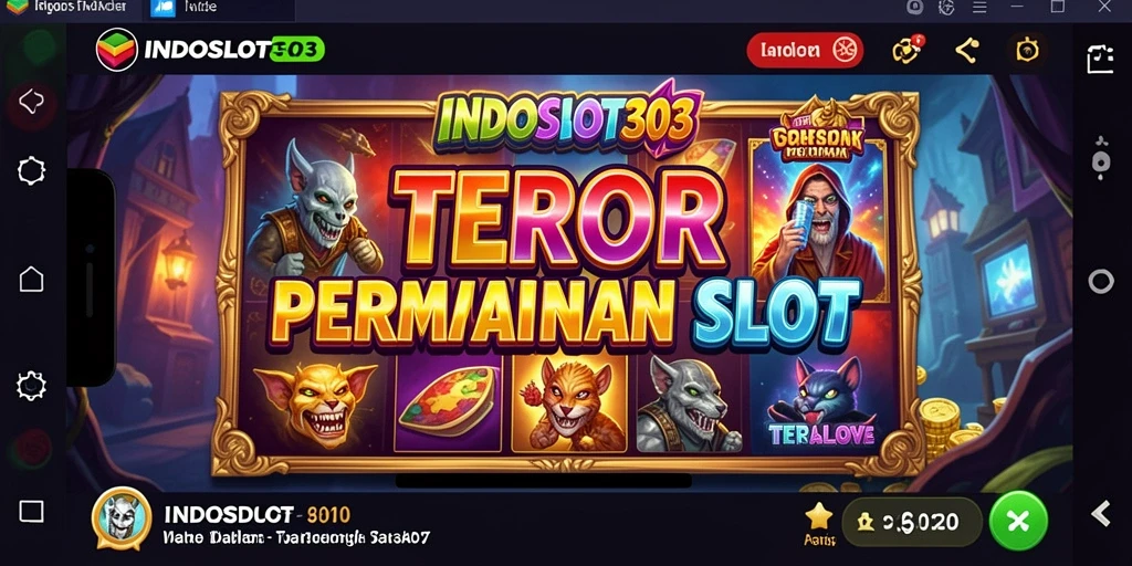 Screenshot gameplay INDOSLOT303 menampilkan ketegangan horor yang nyata.