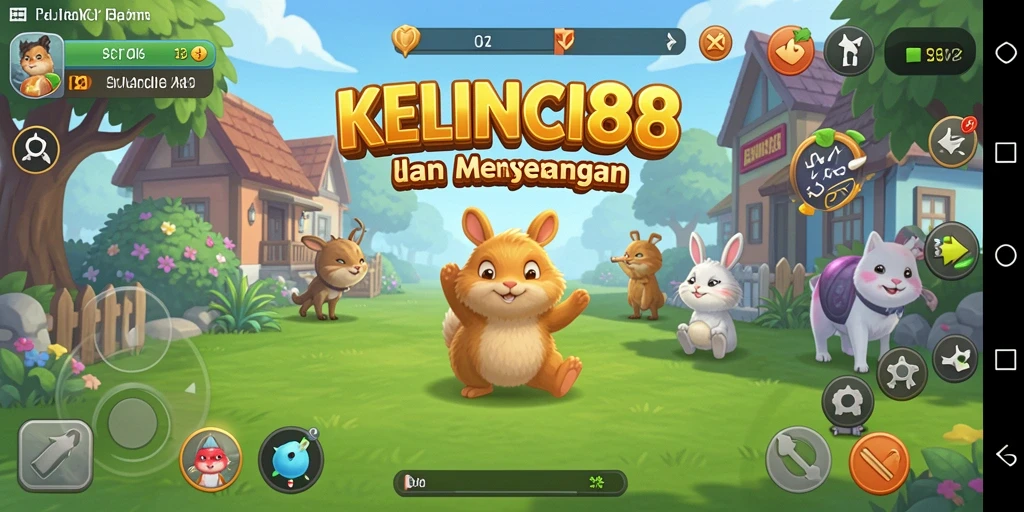 Tampilan gameplay KELINCI88 yang menawan dan menghibur.