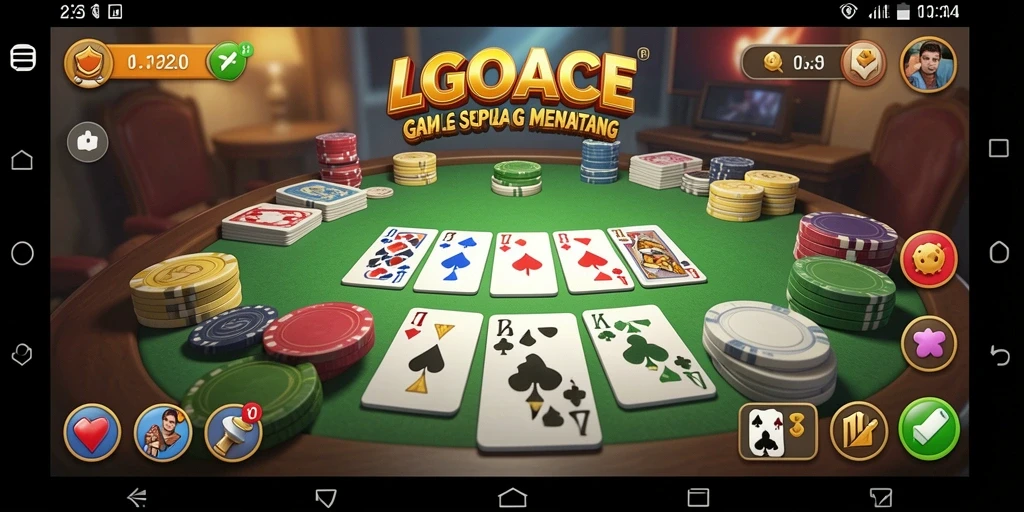 Gameplay LGOACE yang seru dan menantang dengan desain menarik.