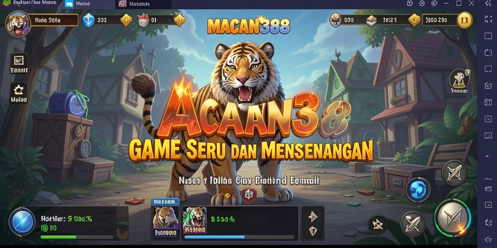 Tampilan gameplay MACAN388 yang menarik dan dinamis.
