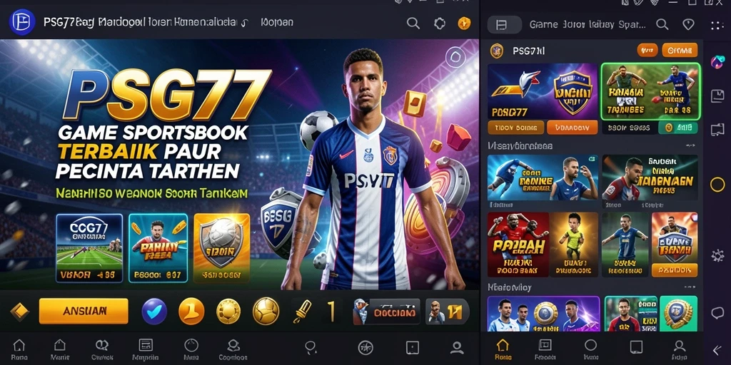 Tampilan gameplay sportsbook yang menegangkan dan mengasyikkan.