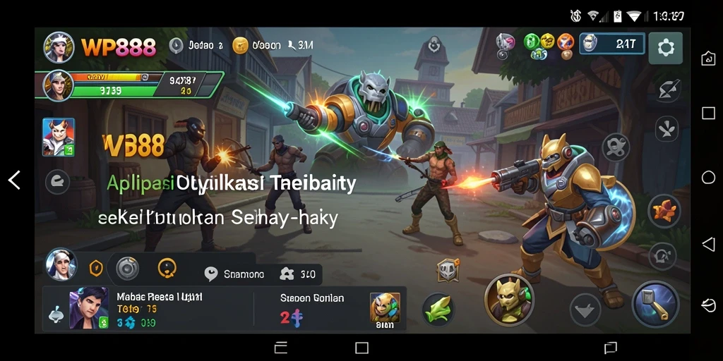Screenshot WP888 menampilkan fitur-fitur utama aplikasi Utility.